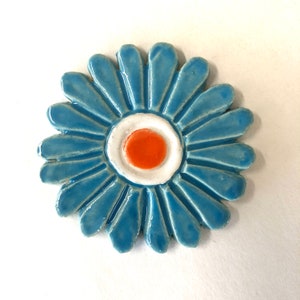 Ceramic Tile for Mosaics/Craft Projects/Flower/Handmade/