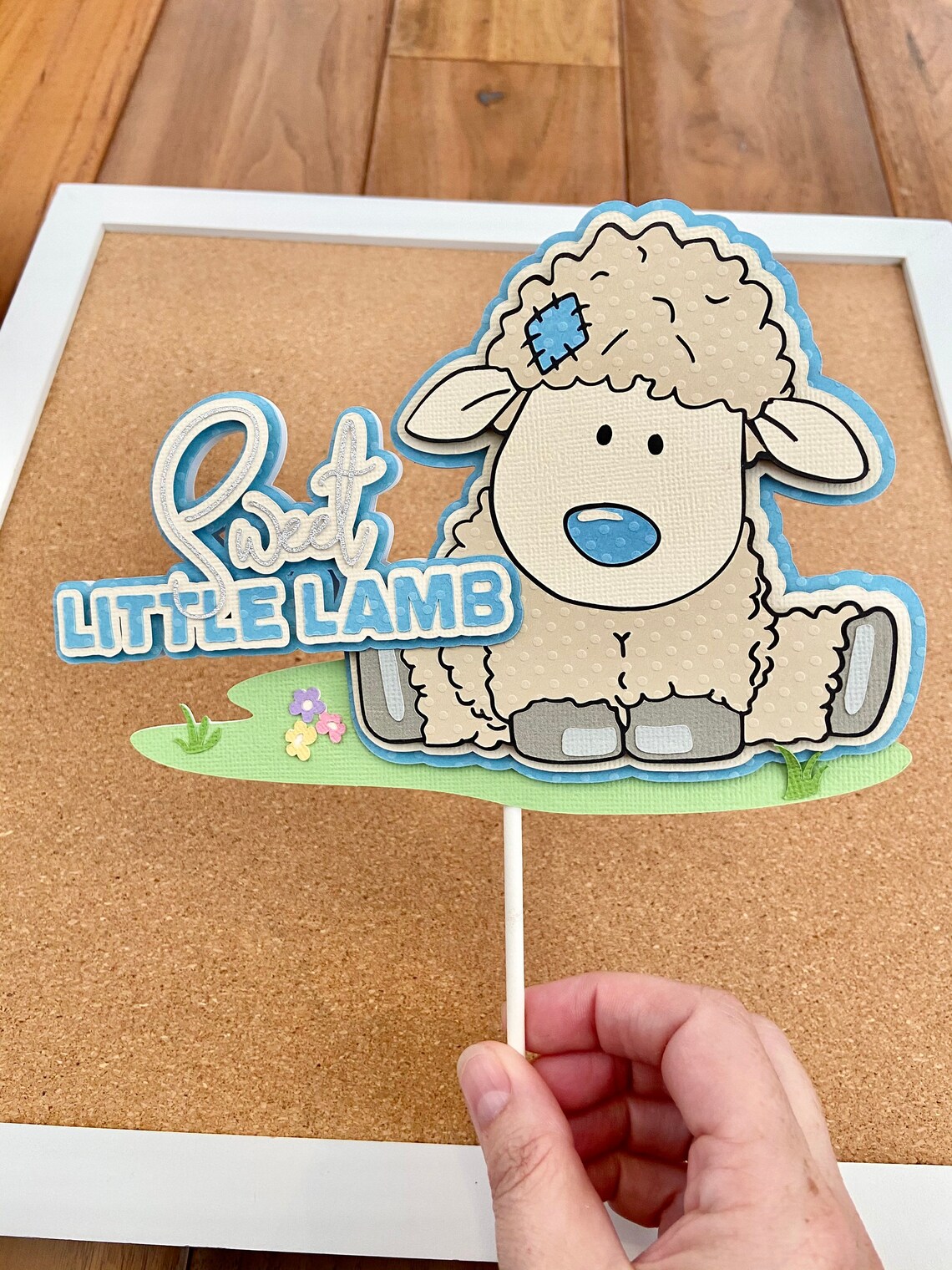 Lamb Cake Topper/sweet Little Lamb/lamb Baby Shower/baby Etsy