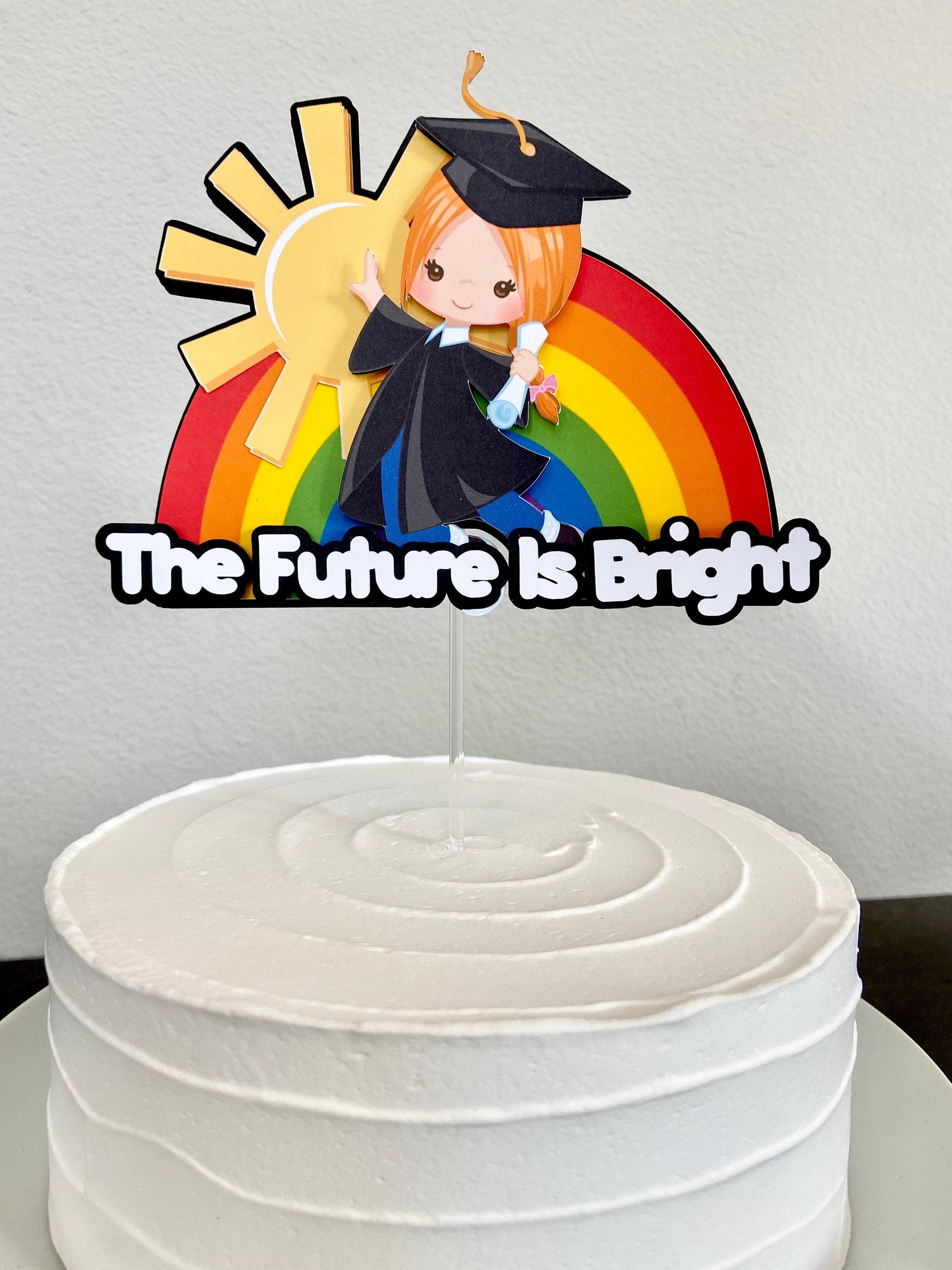 Graduation Cake Topper/graduation Decoration/seniors/cake Topper ...