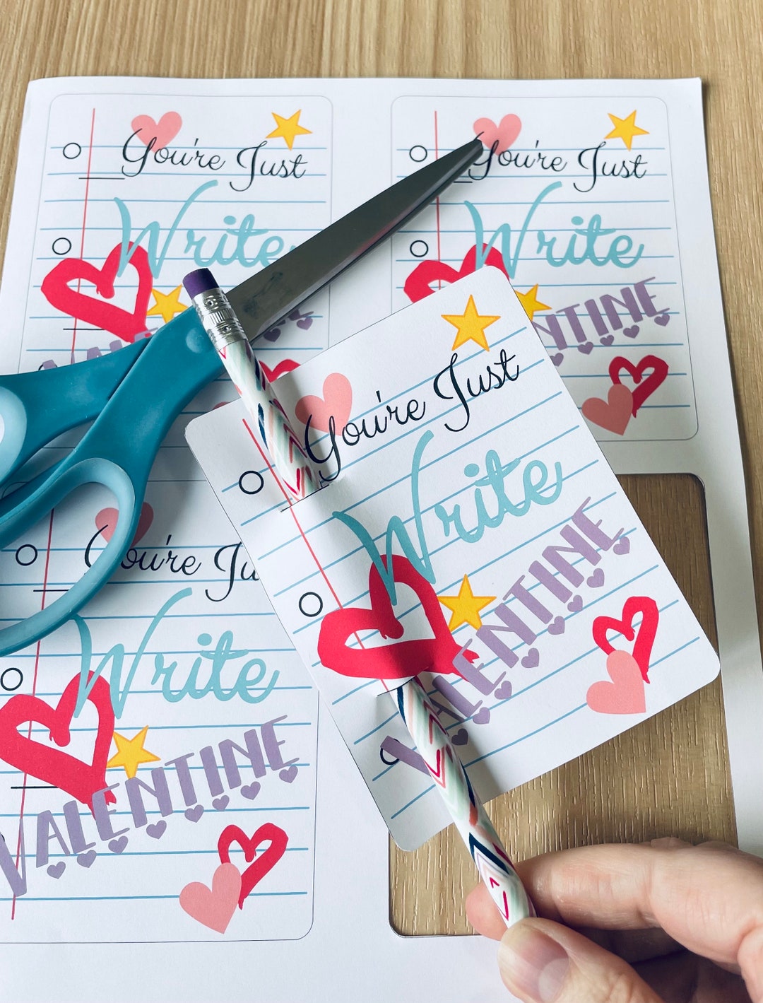 Printable Valentines/kids Valentine/valentine Party Favors/non-food ...