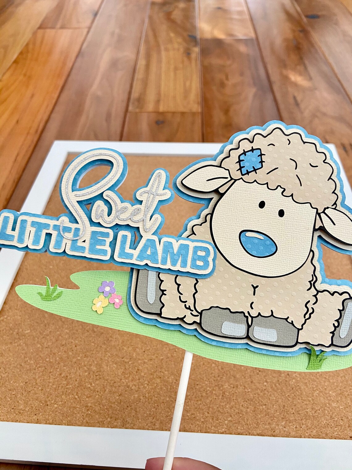 Lamb Cake Topper/sweet Little Lamb/lamb Baby Shower/baby Etsy