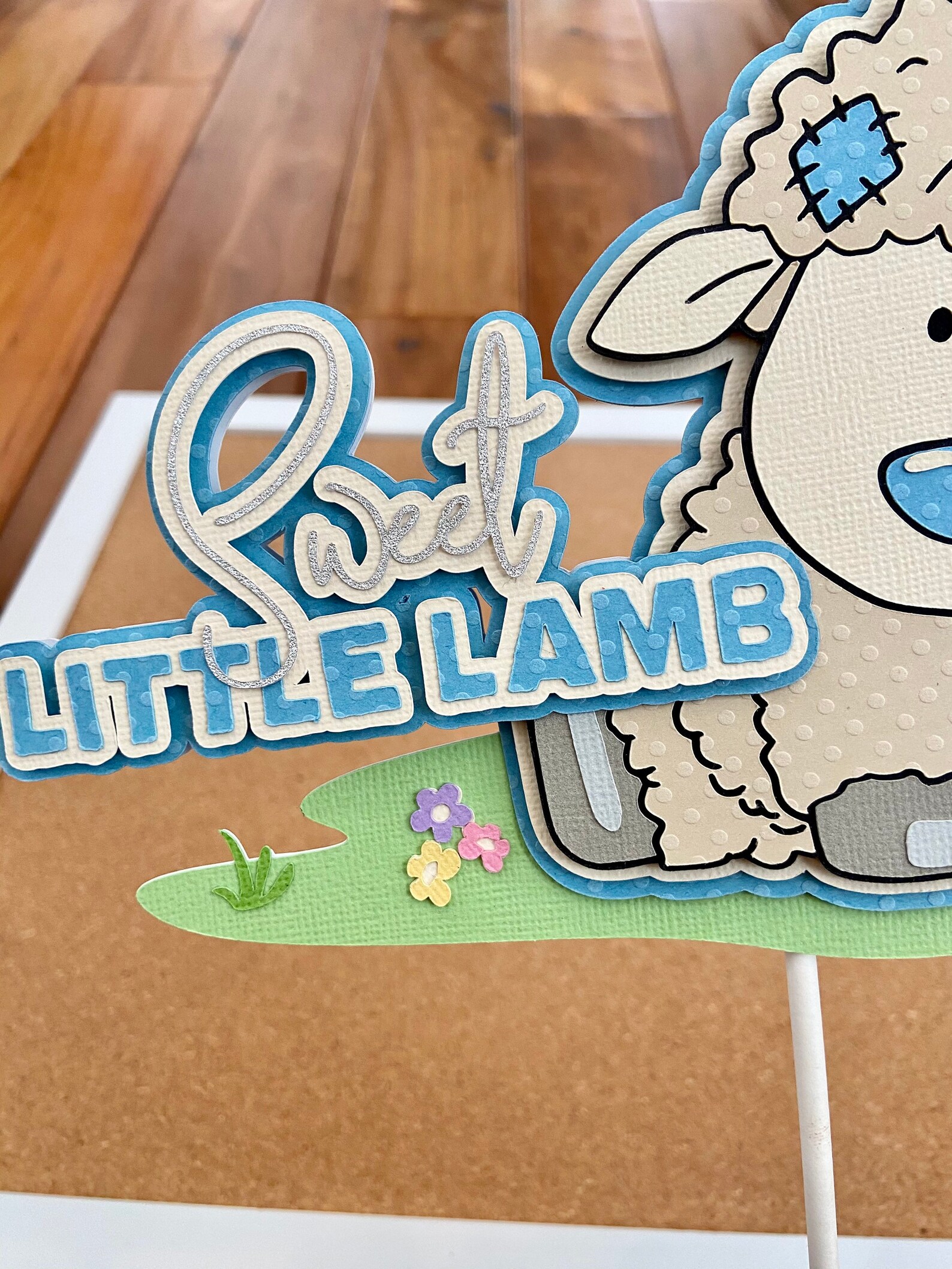 Lamb Cake Topper/sweet Little Lamb/lamb Baby Shower/baby Etsy