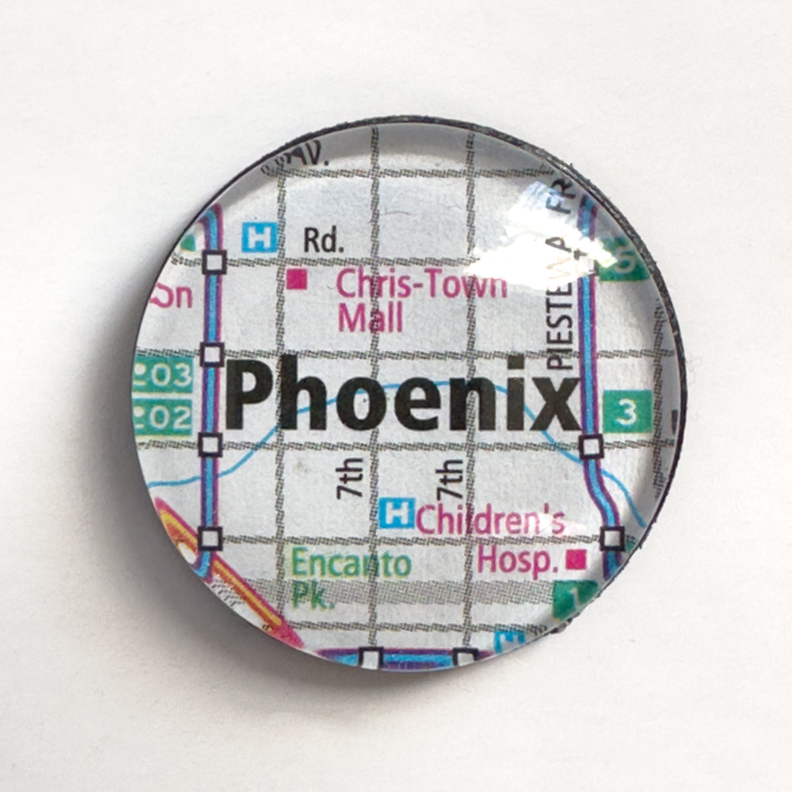 Personalized Cities Upcycled US Map Memento Travel