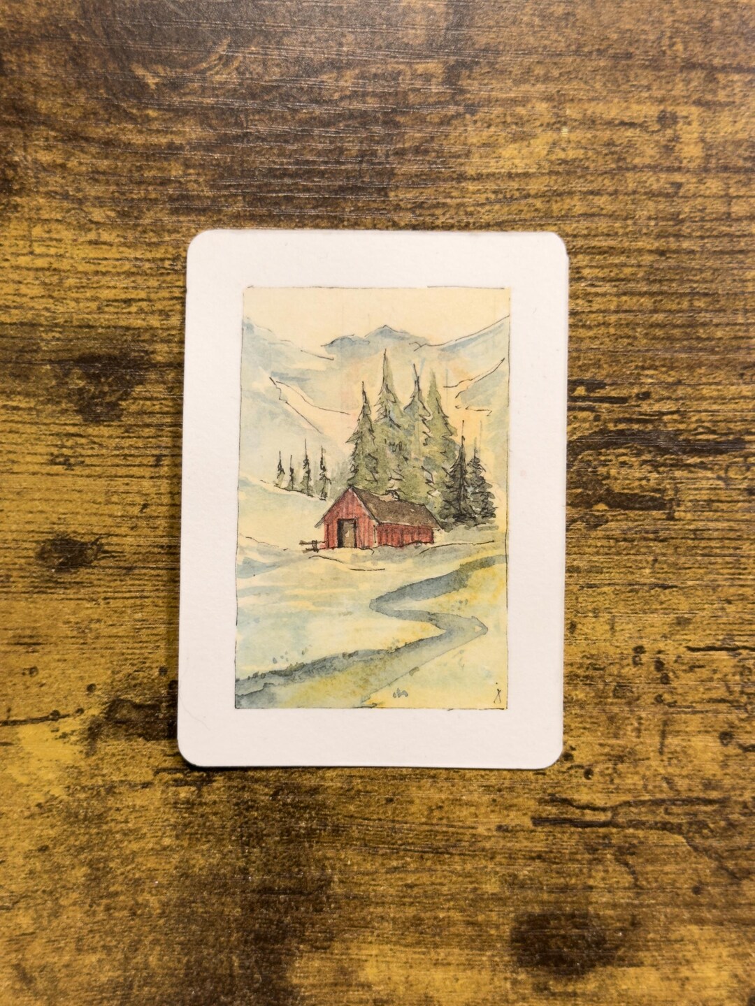 Architectural ACEO Art Cards – Original Mini Watercolor Buildings ...
