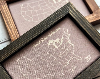 Green Push Pin Map 5 X 7 Small - Il 340x270.5965522060 Gm52 