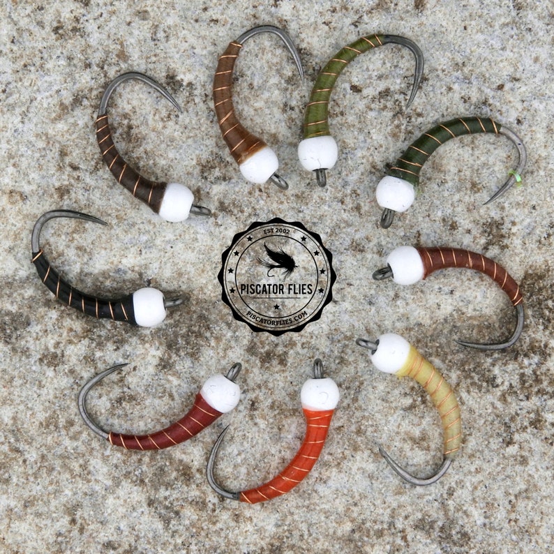 Snocone Ice Cream Cone Chironomid Stillwater Fly 6 Flies for Trout and