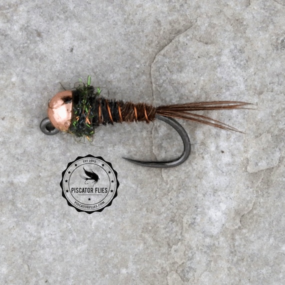 Pheasant Tail Nymph 6 BH Fly Fishing Tungsten Bead Head Flies for