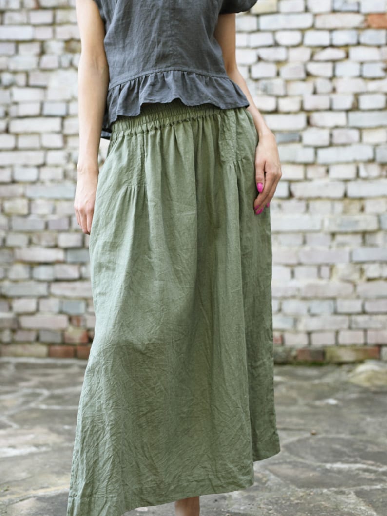 [ 預訂 ⋆𐙚 ̊ ] [ 店主自留款！] lining long skirt main image 1