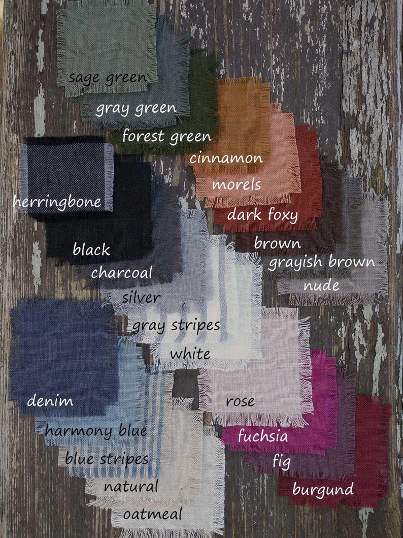 medium weight linen samples