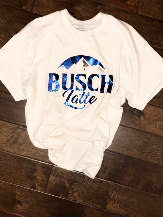 busch latte shirt