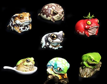 Resin frogs, Animal models