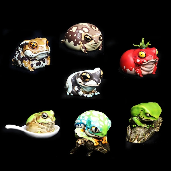 Resin frogs, Animal models