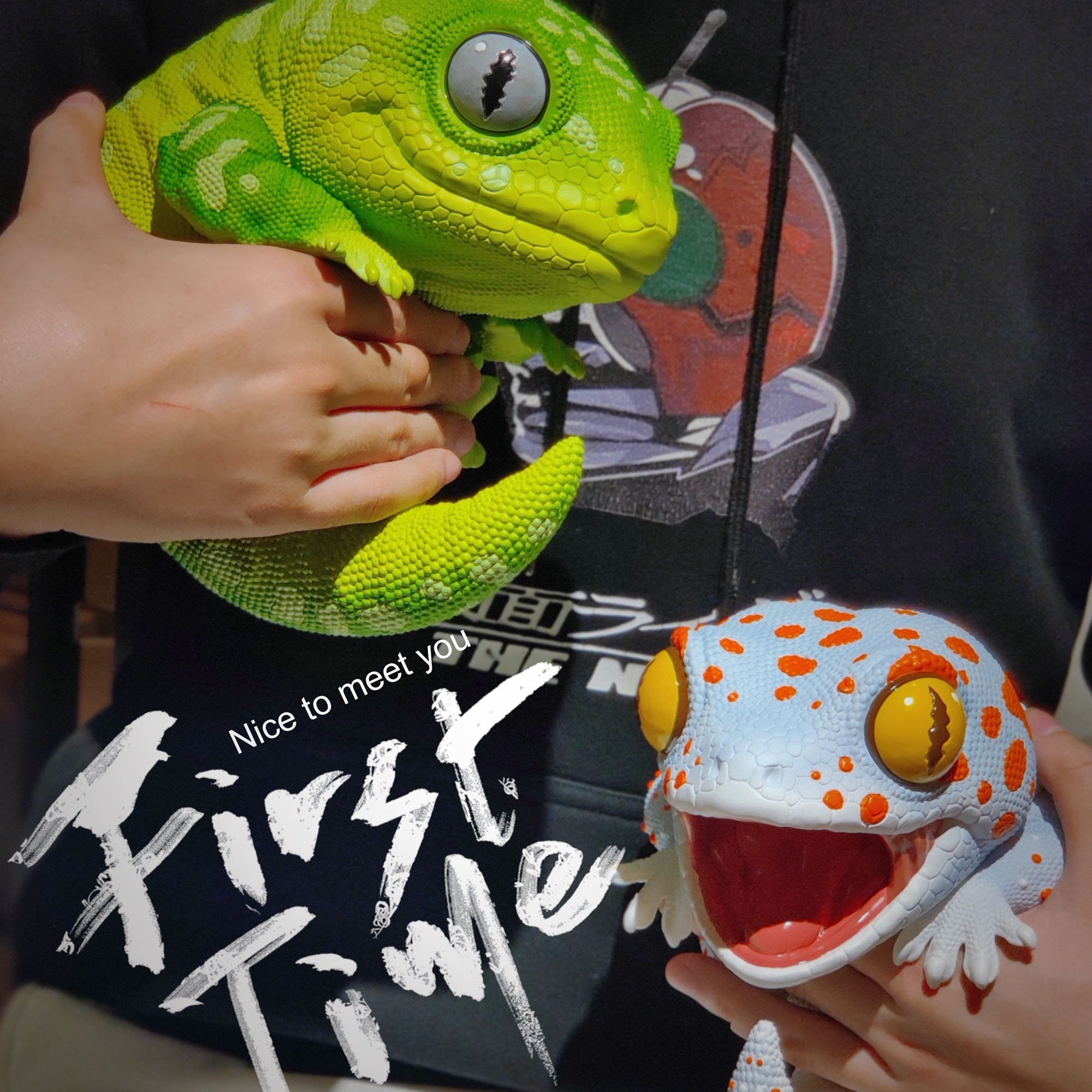 K. Cantrell作Gecko （ゲッコートカゲ）置物限定作品合金メタル