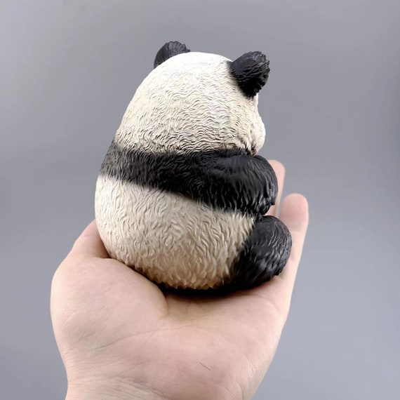35 Mini Panda In Resina Luminescenti - Set Figure Animali Che Si Illuminano Al Buio Per Decorazioni Casa, Terrari E Bomboniere