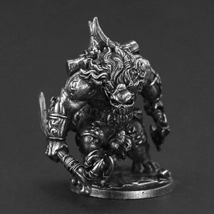 Dark Abyss | Miniature Figurine | Metal Sculpture | Board games Pieces | 9Pcs | Metal Deco | wargames miniatures | Humanoid Figurine