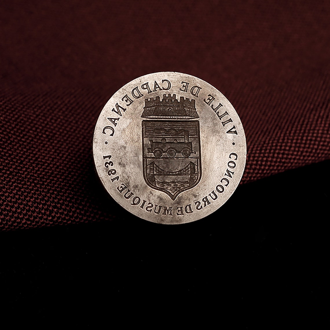 French Antique Coins Coin Mold European Coin Mold Metal Etsy