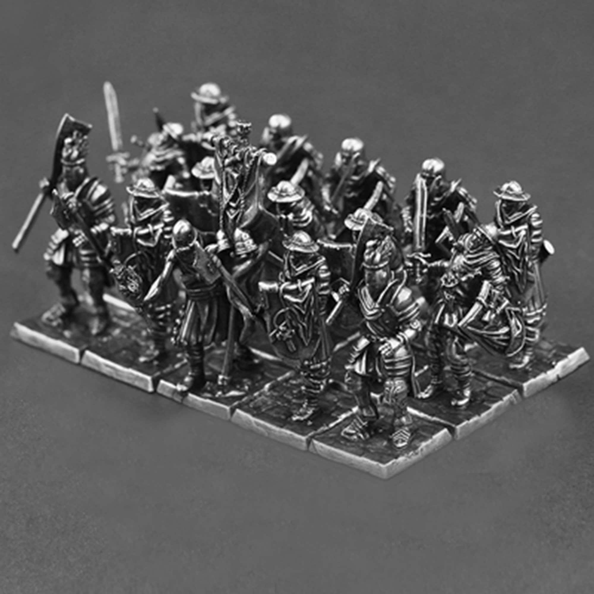 Jetons de risque gris - jetons d'armée de risque