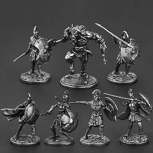 Greek Mythology | The legendary warrior | Spartan Warrior | Metal Sculpture | D&D | Dungeons and Dragons