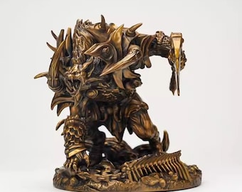 Hogger, Warcraft III, bronzen beeld, Heer van de Clans