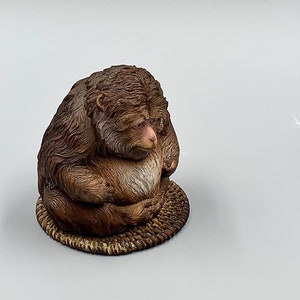 The monkey in practice | Resin Models | Japanese Macaque