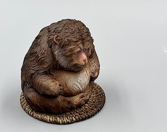 The monkey in practice | Resin Models | Japanese Macaque