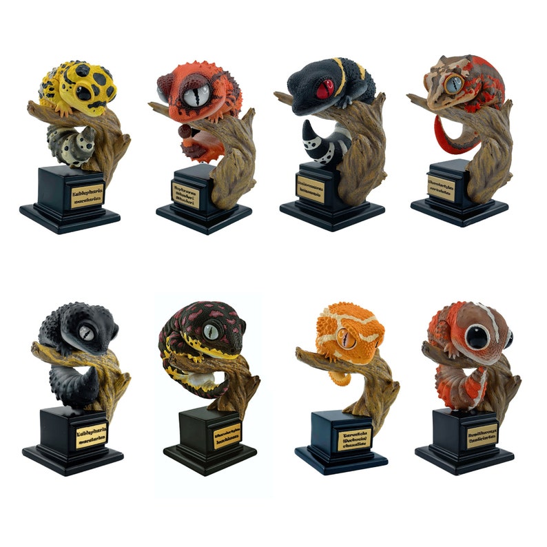 Day Geckos (2 Color Pack) Figurine main image 1