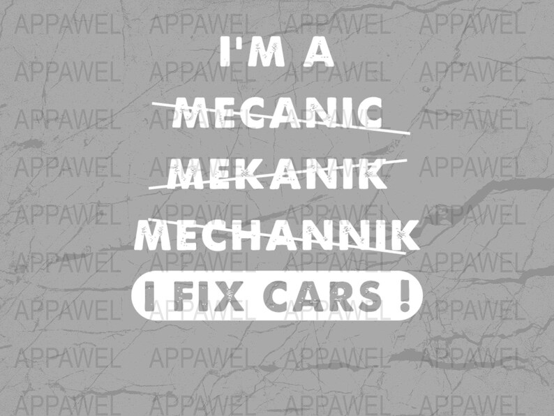 Mechanic Quote Digital Download, Auto Repair Humor, Funny Mechanic ...