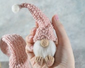 Needle felted gnomes Love gnomes Gnome doll Scandinavian gnome Set of gnomes Pink gnome Gnome decoration Nordic gnome Felted tomte Gnome toy