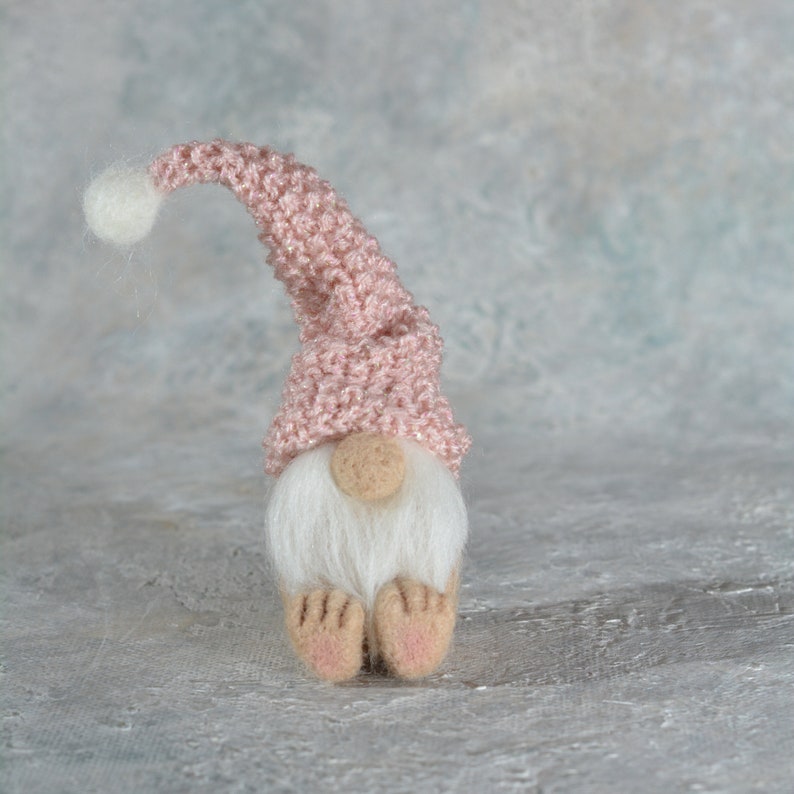 Needle Felted Gnomes/love Gnomes/gnome Doll/scandinavian Etsy