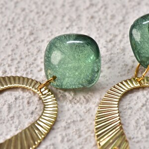 Kleopatra Retro-Stil Bogen Statement Ohrringe vergoldete | Etsy