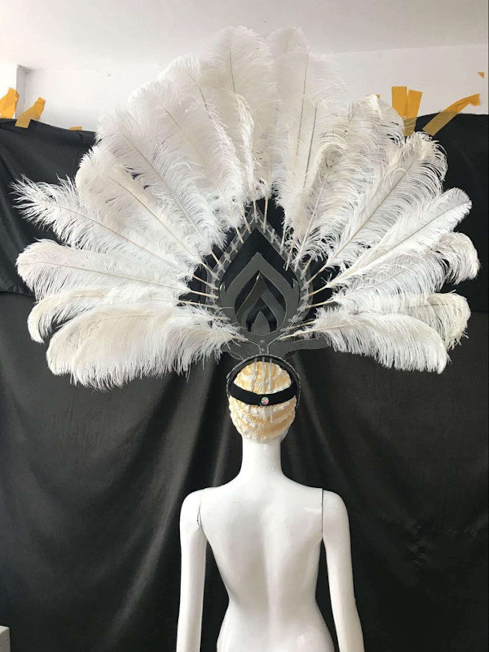 headpiece feather