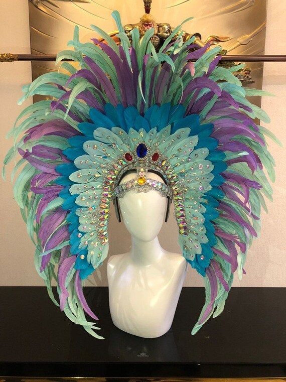 Feather Headpiece Feather Headdress 