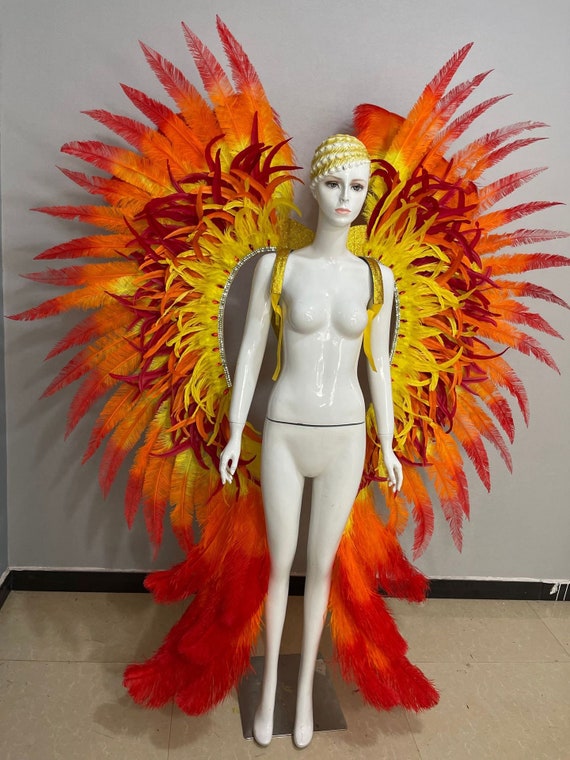 Feather Festival Wings Feather Shoulderpiece Feather Wings