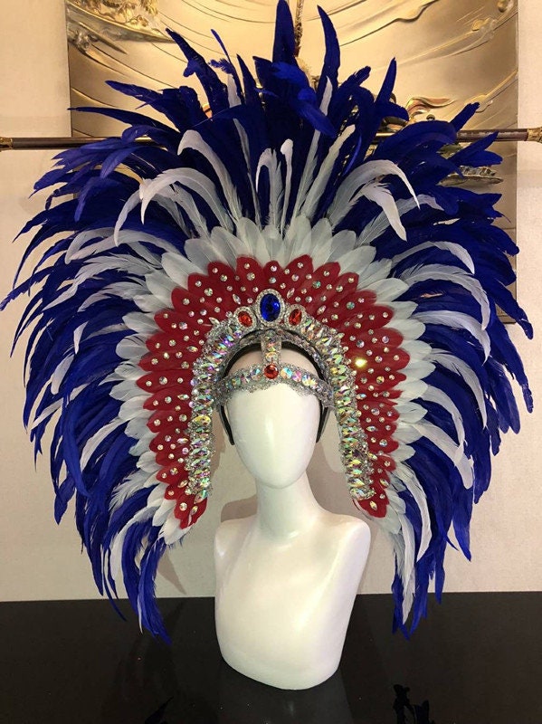 Feather Headpiece Feather Headdress 