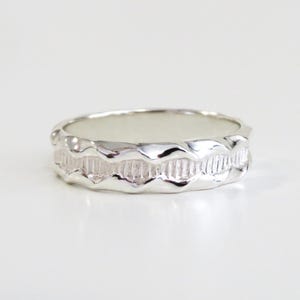 Silver Pattern Ring, Silver Wedding Band, Silver Band, Silver Ring, Silver Stack Ring, Thick Silver Ring, Wedding Ring, Silver Ring, .925