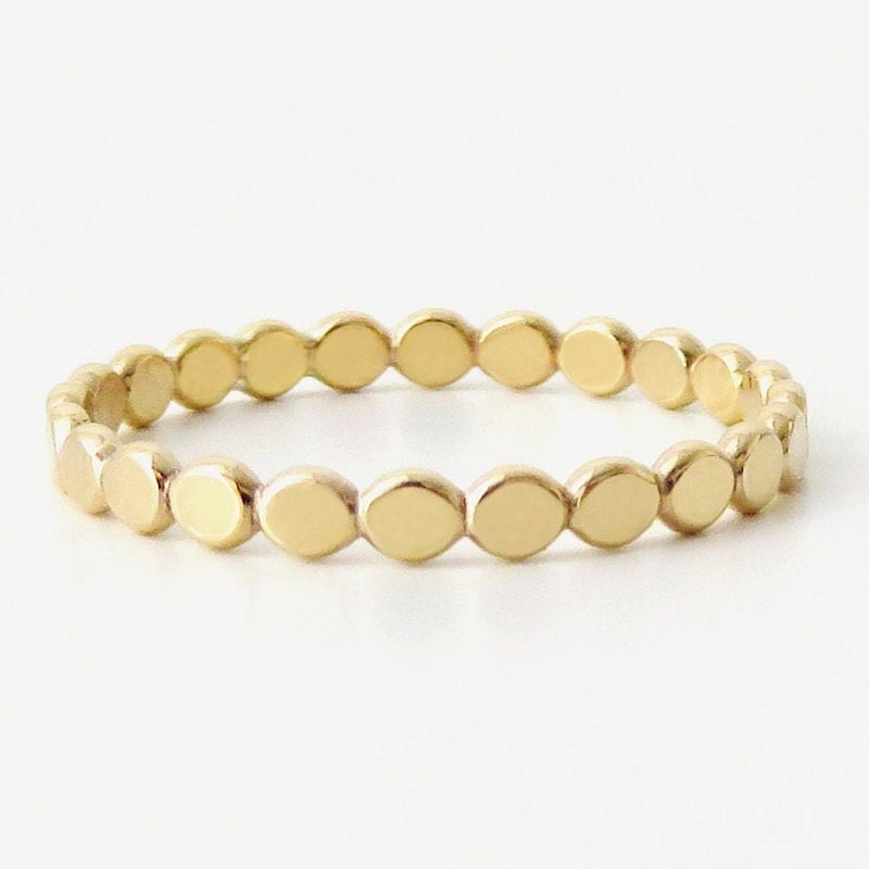 Gold Bubble Ring - Etsy