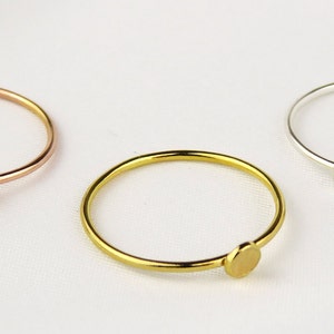 14k Gold Filled Ring, Circle Ring, Dainty Gold Ring, Minimalist Ring, Stacking Ring, Dainty Ring, Stackable Ring, Thin Gold Ring, Thin Ring