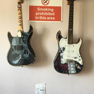 Hand painted Custom Guitars