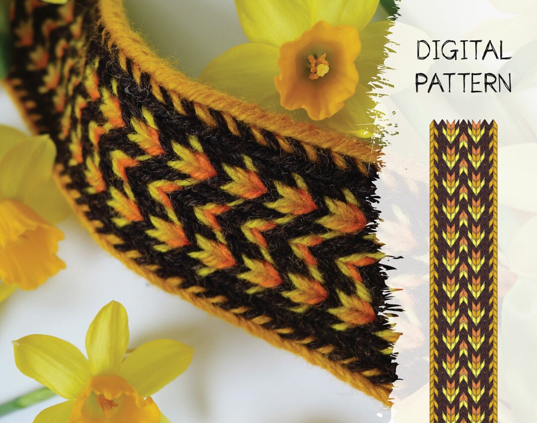Digital Pattern Instruction for Tablet/card Weaving, DIY Crafts ...