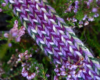 Tablet Weaving Kit: DIY Belt/Bookmark Craft - Heather