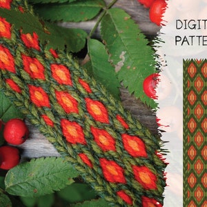 Digital Pattern Instruction for Tablet/card Weaving, DIY Crafts ...