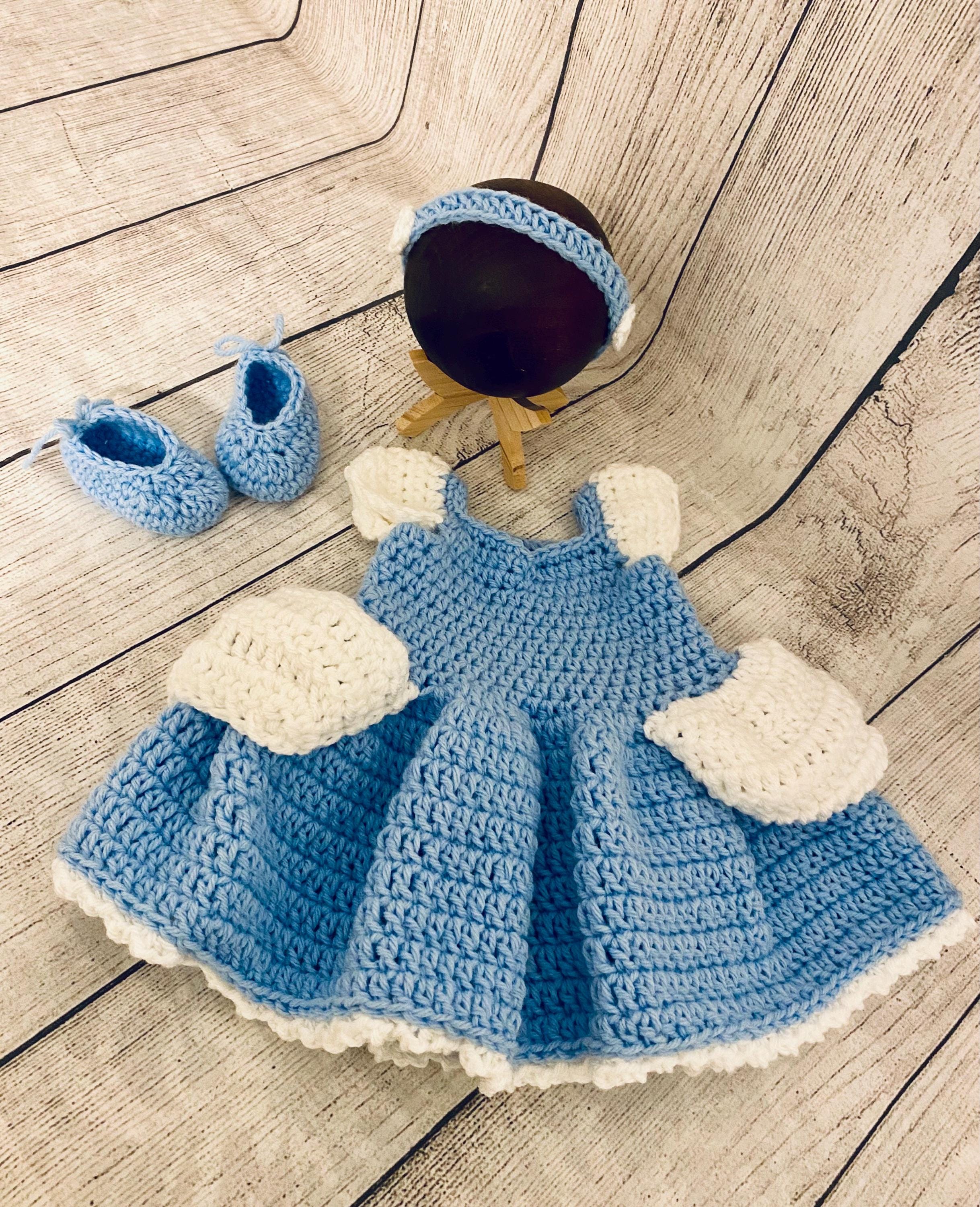 Princess Cinderella Baby Crochet Dress - Etsy