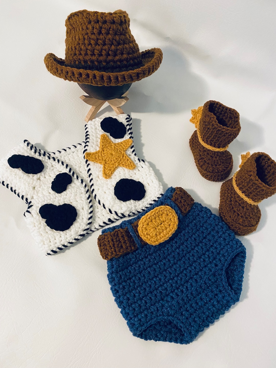 Woody Toy Story Inspired Baby Baby Shower Gift Woody Costume,  Newborn Photo Fast Shipping!