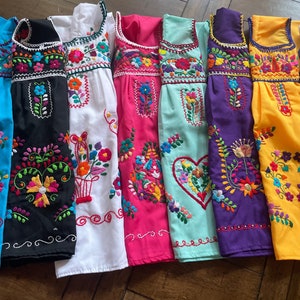 Kids dresses Baby-Toddler-Girl Mexican Dresses image 2