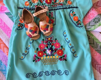 mexican puffy dresses for toddlers