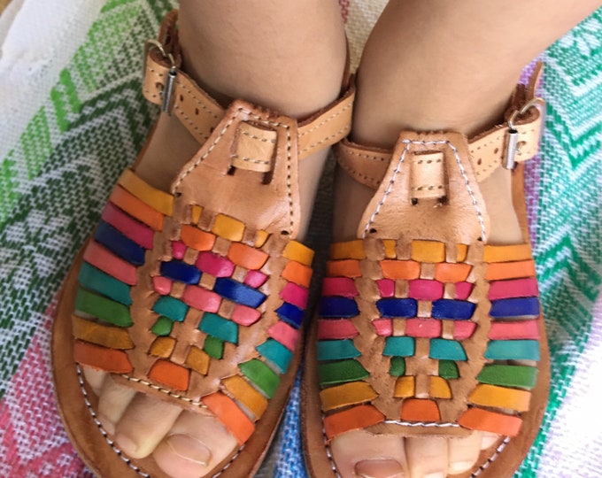 little girl huarache sandals