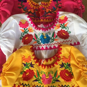 Embroidered Mexican - Etsy