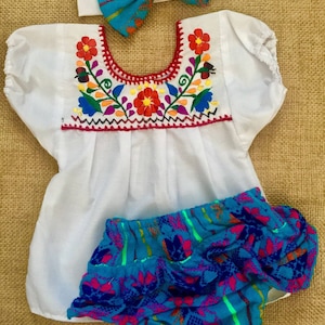 Baby and toddlers Mexican outfits