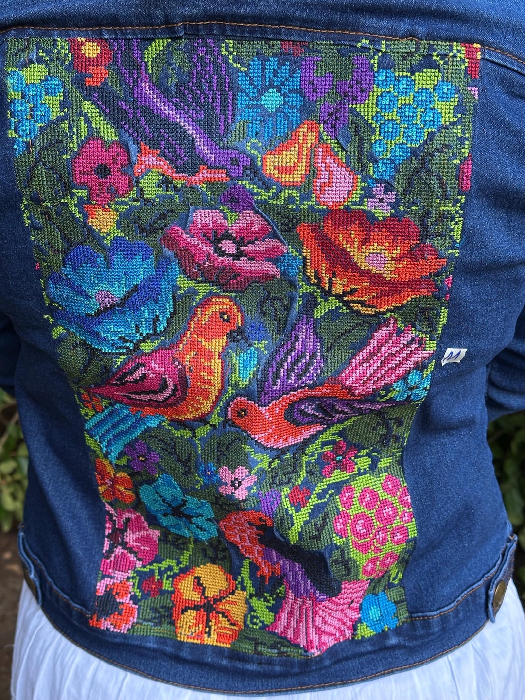 Colibri Jacket Women Jacket Embroidered Mexican Jackets - Etsy