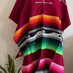 UNISEX - ONE SIZE Mexican Poncho / Mexican Gaban